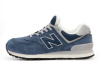 Зимові унісекс чоловічі жіночі кросівки New Balance 574 (36-45)