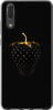 Чехол на Huawei P20 Черная клубника 3585u-1396