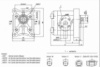 Шестеренчатый (шестерной) гидравлический насос Hidros 10AХ181 (серия 10)