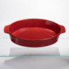 Форма для запекания овальная 36×22.5×7 (см) форма для духовки 2 литра Красный S1289