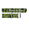 Ремінець для годинника Skmei 1893CMGN Camo Green 20 мм каучуковий камуфляжний