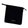 Мешок хлопковый ORGANIZE  для мелочей 16х18 см без рисунка (черный)