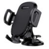 Автотримач для телефона BOROFONE BH37 Route push type suction cup car holder Black (6931474738486)