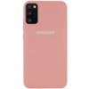 Чохол для Samsung Galaxy A41 - Silicone Cover Full Protective (AA) (Рожевий / Peach) - купити в SmartEra.ua