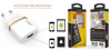 СЗУ IPHONE 5/6 LDINO DL-AC50 WHITE
