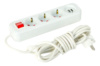 Электрический удлинитель с выключателем 3 розетки и 2 USB с заземлением 5м (123672)