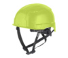 Шолом захисний з ремінцем EN 12492 BOLT200 MILWAUKEE Hi-Vis, вентильований, жовтий