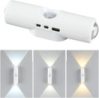 Настінна LED-лампа NS-02 • Декоративний RGB-світильник NS-02 з датчиком руху для інтер’єрного підсвічування