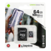 Карта Пам'яті Kingston Canvas Select Plus microSDXC (UHS-1) 64gb 10 Class &amp;amp; Adapter