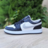 Nike Air Jordan 1 low білі з чорним