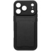 Чохол DM Camera Cover with Card Holder для Apple iPhone 17 Pro Black