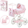 Коляска для куклы DeCuevas 81046 42х80х81 см розовая