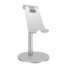 Настольный держатель FL-218 алюминиевый для телефона silver