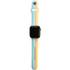 Силіконовий ремінець для Amazfit Bip/Bip U/Bip U Pro/Bip S/Samsung, 20 мм - Rainbow (Жовтий/Блакитний) - купити в SmartEra.ua
