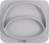 Силіконова тарілка дитяча FreeON Bear, grey