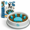 Кормушка для медленной подачи еды Paw Perfect для кошек и собак · Миска Slow Feeder Bowl для домашних питомцев