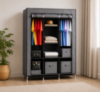 Тканинна шафа HCX Storage Wardrobe 88130 Сірий