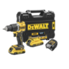 Шурупокрут акумуляторний DEWALT DCD100YD2T (2акум.18В 2Аг/зарядний/кейс/68Нм)
