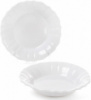 Набор 6 глубоких тарелок Leeds Ceramics SUN Ø23см, каменная керамика (белые)