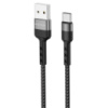 USB зарядний кабель Borofone BX34 Advantage USB to Type-C (1m) Чорний - купити в SmartEra.ua