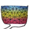 Клатч на молнии Geometry Rainbow