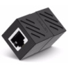 DM З'єднувач мережевих роз'ємів RJ45 - RJ45 1/1 Black
