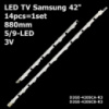 LED підсвітка Samsung UE42F5560AK UE42F5570SS UE42F5700AW UE42F6100AK UE42F6400AK UE42F6500AK 14шт.