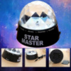 Ночник проектор звездное небо полушар Round Star Master Black 6,5*11 (100шт/ящ)