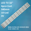 LED підсвітка TV 32« D1GE-320SC1-R2 BN96-21476A BN96-21485A BN41-01823A LTJ320HW10-L LTJ320HN07-L 4шт.