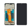 Дисплей для Samsung A075F Galaxy A07 (2025) с чёрным тачскрином и корпусной рамкой