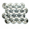 Титановые тарелки пружин клапанов Lanos (16V; 1.5-1.6л.), роспуск+1мм; комплект 16 шт., AUTOTUNING