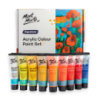 Краски акриловые для рисования Mont Marte Acrylic Colour Paint Set Signature 18pc x 36ml Разные цвета