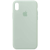 Чохол для iPhone XS Max Silicone Case Full Protective (AA) (Бірюзовий/Beryl) - купити в SmartEra.ua