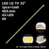 LED підсвітка LG TV 32« V12 Edge REV0.4 REV1.1 6920L-0001C 6922L-0011A 6916L-0801A 1шт.