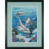 Набір для вишивання хрестиком «Королівство дельфінів//The Dolphins' Domain» DIMENSIONS 03830