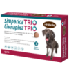 Сімпаріка ТРІО (сароланер, моксидектин, пірантел) для собак 40-60 кг, 3 таблетки