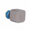 Ручка перемикача на 2 споживача Lidz (25х30х30) для змішувачів Kubis 006, 005 Nickel LDKUB253030N249501
