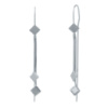 Серебряные серьги CatalogSilver без камней (2032441)