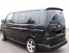 Задняя угловая дуга AK005 Черная (нержавейка) для Volkswagen T5 Transporter 2003-2010 гг