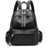 Жіночий шкіряний стильний рюкзак стьобаний 78031