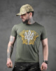 T-shirt trident olive DL6371