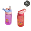 Детская бутылка для воды с трубочкой Baby Bottle LB400 500ml 2шт./уп. Фиолет/Красная бутылочка для воды (ST)