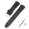 Ремінець Casio accessories для AE-1000W Pro Black SI полімерний чорний 21.6 см (1051-1039)