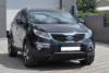 Кенгурятник WT006 Black (нерж.) для Kia Sportage 2010-2015 гг