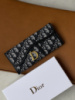 Гаманець-візитниця Christian Dior Saddle сірий
