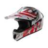 Кросс шлем LS2 MX433 STRIPE WHITE RED