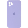 Чохол для Apple iPhone 11 Pro (5.8«») - Silicone Case Square Full Camera Protective (AA) Бузковий / Dasheen - купити в SmartEra.ua