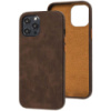 Шкіряний чохол Croco Leather для Apple iPhone 12 Pro Max (6.7«») (Brown) - купити в SmartEra.ua