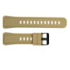 Ремінець для смарт годинника Modfit Shockwave Khaki силіконовий, довжина 21 см, колір Хакі