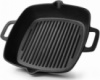 Сковорода-гриль чугунная Fissman Naestved 26х26см с литыми ручками